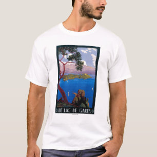 Camiseta Poster promocional del viaje de Garda del lago