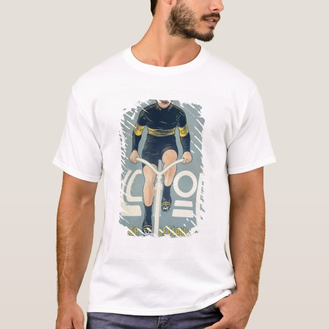Camiseta Poster que representa a Francois Faber (Anverso)
