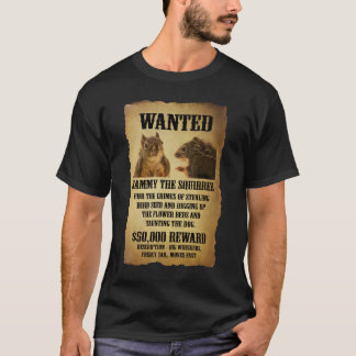 Camiseta Poster querido con la ardilla