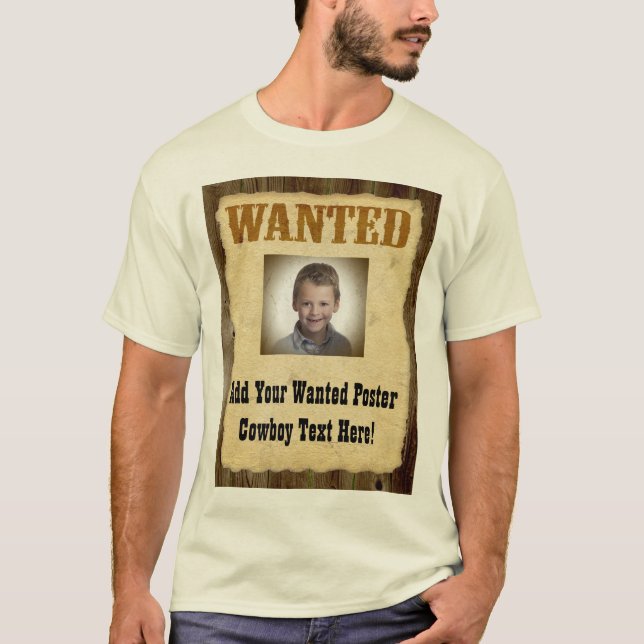 Camiseta Poster querido, marco del vintage (Anverso)