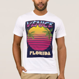 Camiseta Poster retro de las vacaciones de Venecia la