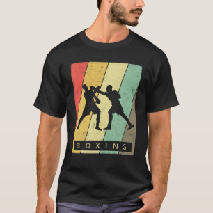 Camiseta Poster retro deportivo de boxeo de vintage