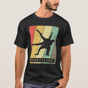 Camiseta Poster Retro Deportivo de Lucha Antigua
