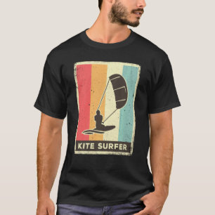 Camiseta Poster retro vintage Kite Surfing Sport