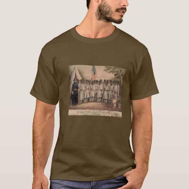 Camiseta Poster revolucionario de la propaganda de Negroe (Anverso)