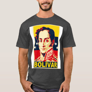 Camiseta Poster Simon Bolivar
