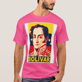 Camiseta Poster Simon Bolivar