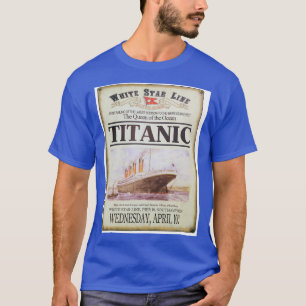Camiseta Poster Titanic