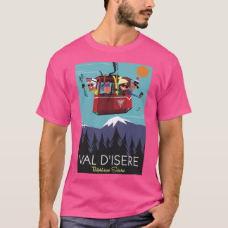 Camiseta Poster Val D'Isere