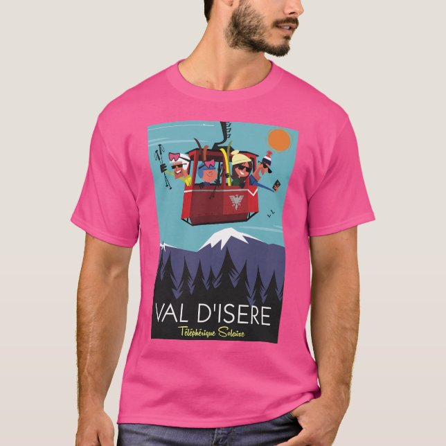 Camiseta Poster Val D'Isere (Anverso)
