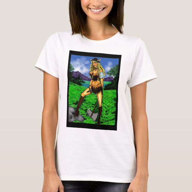 Camiseta póster vikingposter (Anverso)