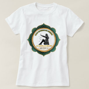 Camiseta Póster Vintage Celestial Virgo Zodiaco