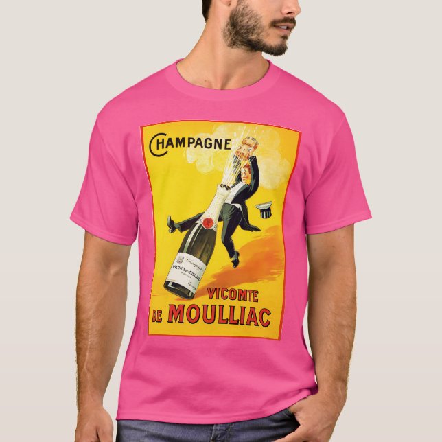 Camiseta Poster Vintage Wine (Anverso)