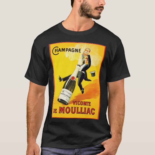 Camiseta Poster Vintage Wine (Anverso)