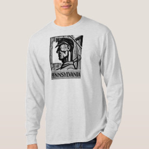 Camiseta Poster WPA 1938 del carbón de Pennsylvania