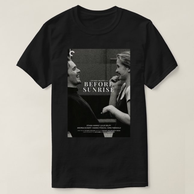 Camiseta POSTERS ANTES DEL Poster SUNRISE (Diseño del anverso)