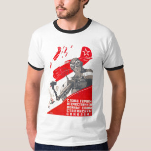 Camiseta Posters de la propaganda de Unión Soviética de l