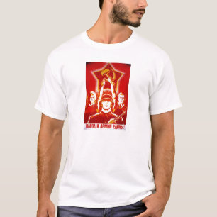Camiseta Posters de la propaganda de Unión Soviética de l