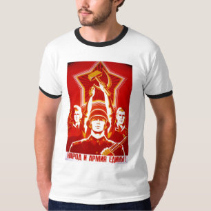 Camiseta Posters de la propaganda de Unión Soviética de l