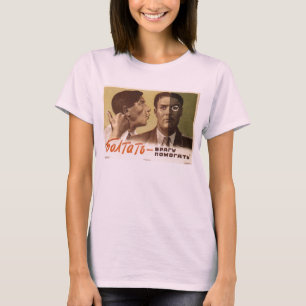 Camiseta Posters de la propaganda de Unión Soviética de la