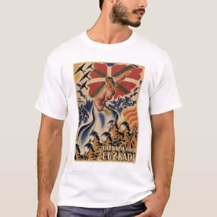 Camiseta Posters ofensivo del _Propaganda de Euzkadi (1937)