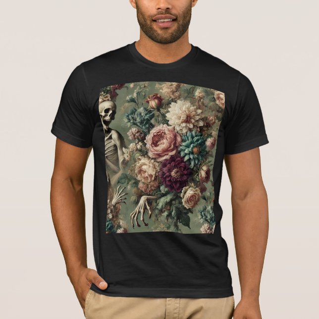 Camiseta Posthumous Heartache – Gothic Wearable Art (Anverso)