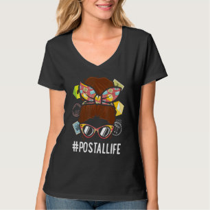 Camiseta Postman mujer trabajadora postal oficina madre Mai