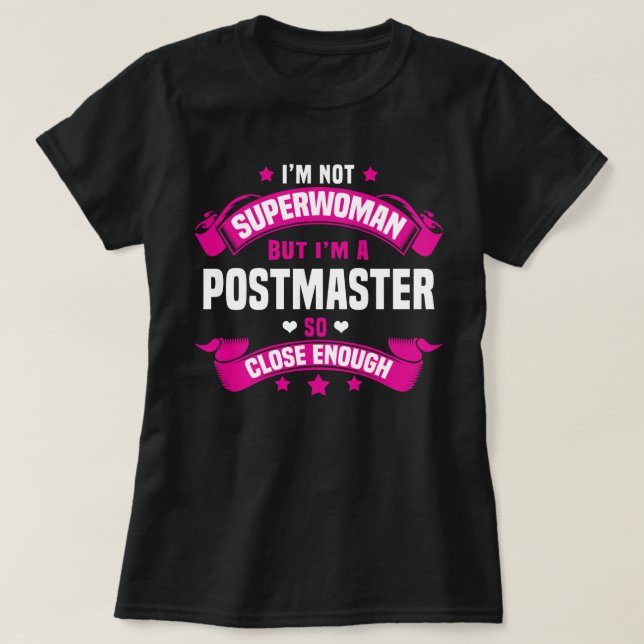 Camiseta Postmaster (Diseño del anverso)