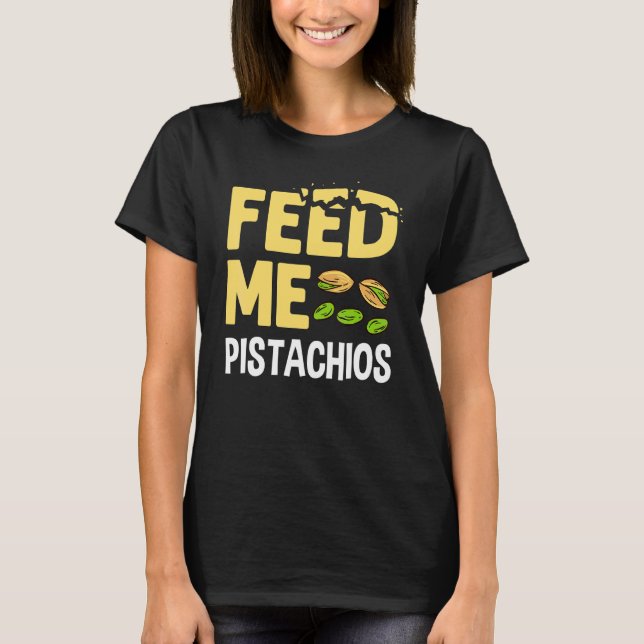 Camiseta Postre De Crema De Hielo De Pistachio Nueces Sin S (Anverso)