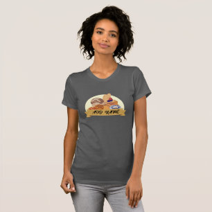 Camiseta Postre moderno Panadería panadería nombre personal
