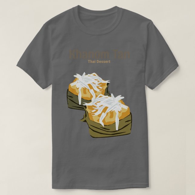 Camiseta Postre tailandés de comida callejera (Diseño del anverso)