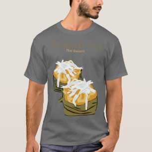 Camiseta Postre tailandés de comida callejera