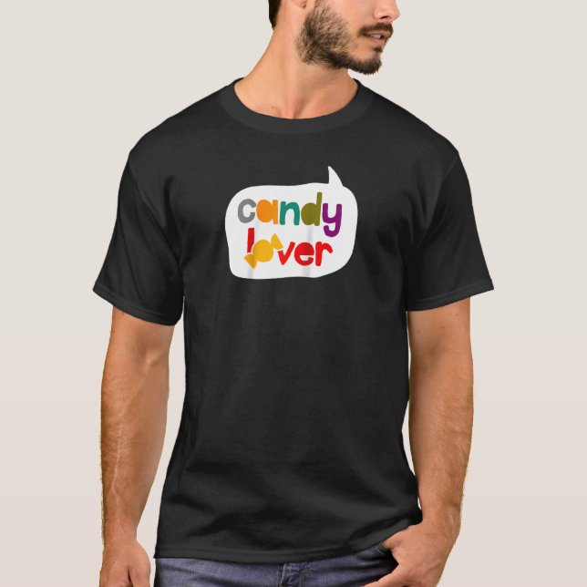 Camiseta Postres dulces y golosinas zarpan Candyland Raglan (Anverso)