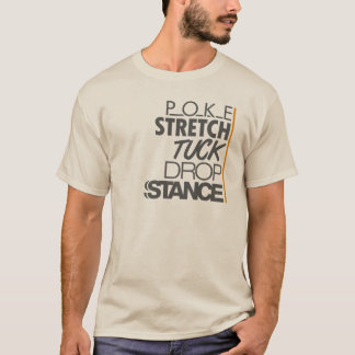 CAMISETA POSTURA -2- DEL DESCENSO DEL PLIEGUE DEL