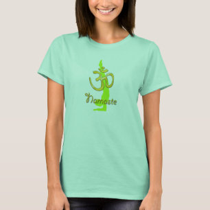 Camiseta postura de parada de manos, namaste yoga