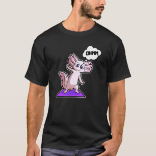 Camiseta Posturas de Yoga de Ajolote Deporte Gimnasia Ohm L