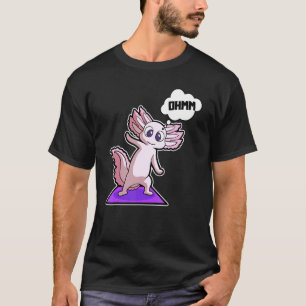 Camiseta Posturas de yoga de Axolotl Deporte Gimnasia Ohm L