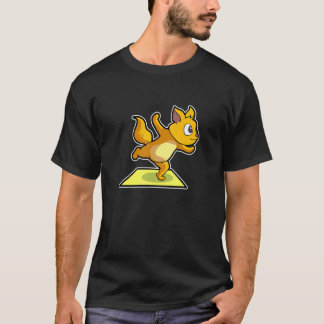 Camiseta Posturas de yoga de gato perezoso Deportes Gimnasi