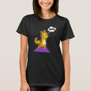 Camiseta Posturas de yoga de gato perezoso Deportes Gimnasi