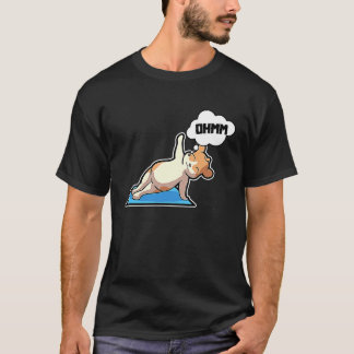 Camiseta Posturas de yoga de hámster Deporte Gimnasia Latid