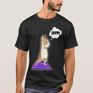 Camiseta Posturas de yoga de hámster Deporte Gimnasia Ohm L