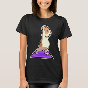 Camiseta Posturas de yoga de hámster Deporte Gimnasia Ohm L