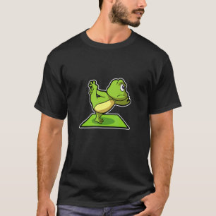 Camiseta Posturas de yoga de rana Deportes Gimnasia Ohm Lat