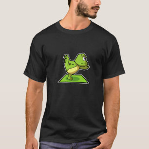Camiseta Posturas de yoga de rana Deportes Gimnasia Ohm Lat