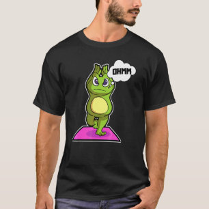 Camiseta Posturas de yoga de rana Deportes Gimnasia Ohm Lat