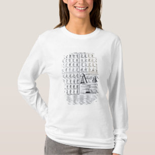 Camiseta Posturas para los mosqueteros y los piqueros