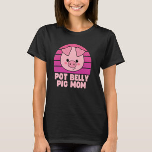 Camiseta Pot Belly Pig Mom 1