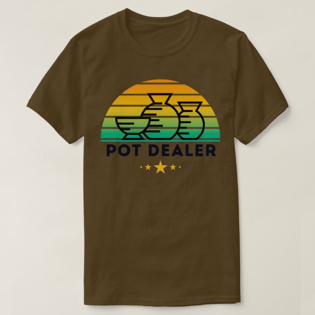 Camiseta Pot Dealer 10 (Diseño del anverso)