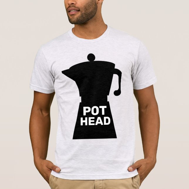 CAMISETA POT HEAD FUNNY CAFFEE (Anverso)