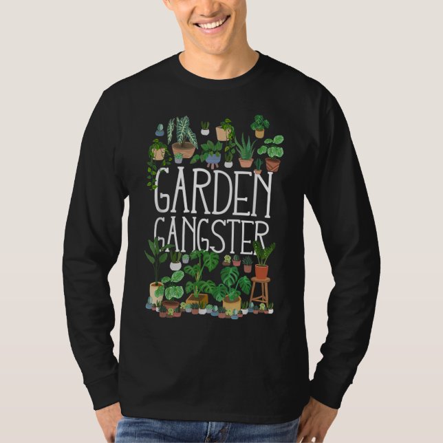 Camiseta Potant Plant Garden Gangster (Anverso)